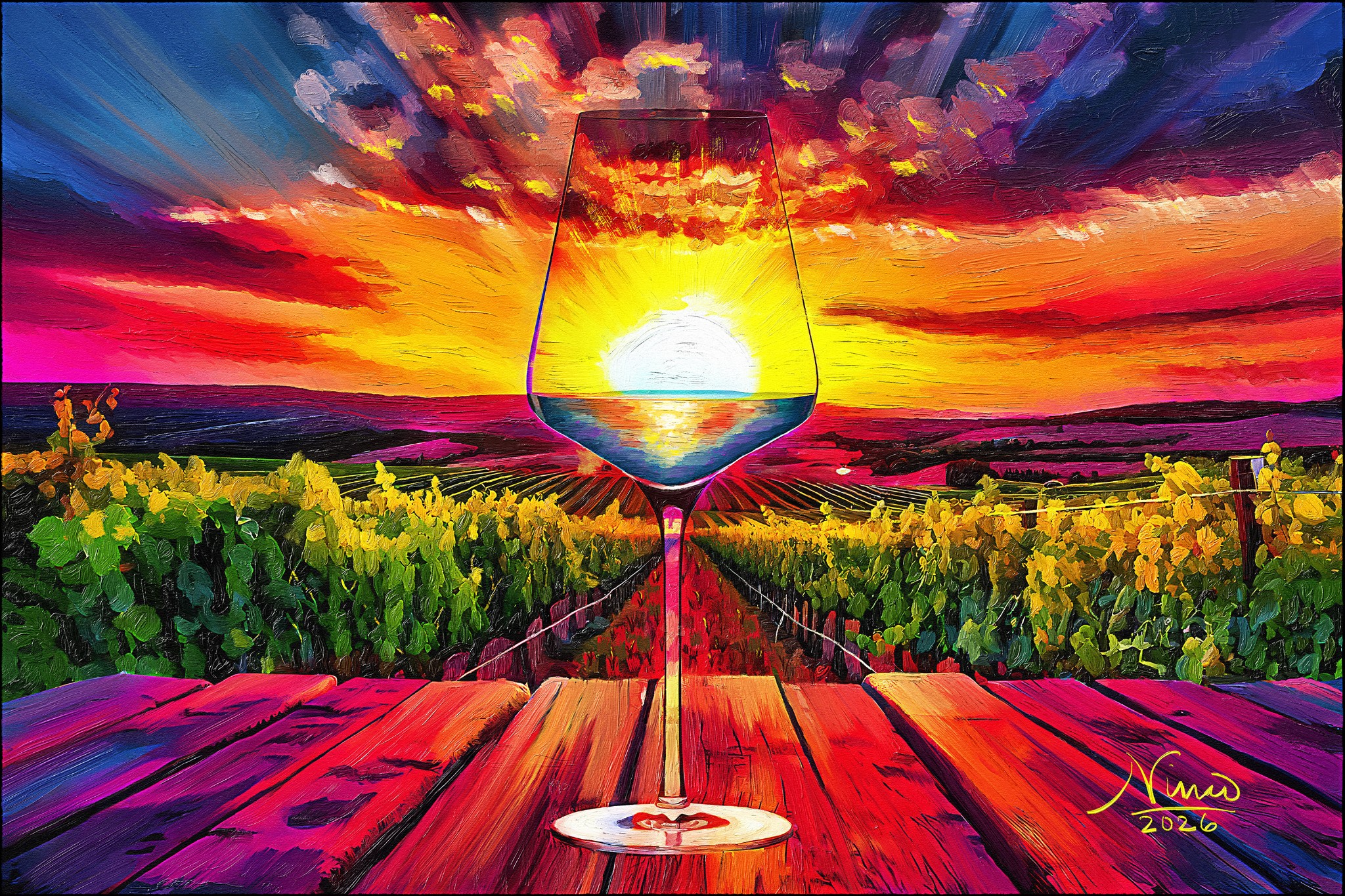 Napa Valley Sunset